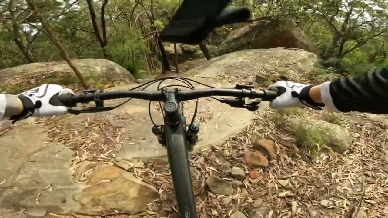 Kincumber Mountain MTB, Over the rocks & Rock garden