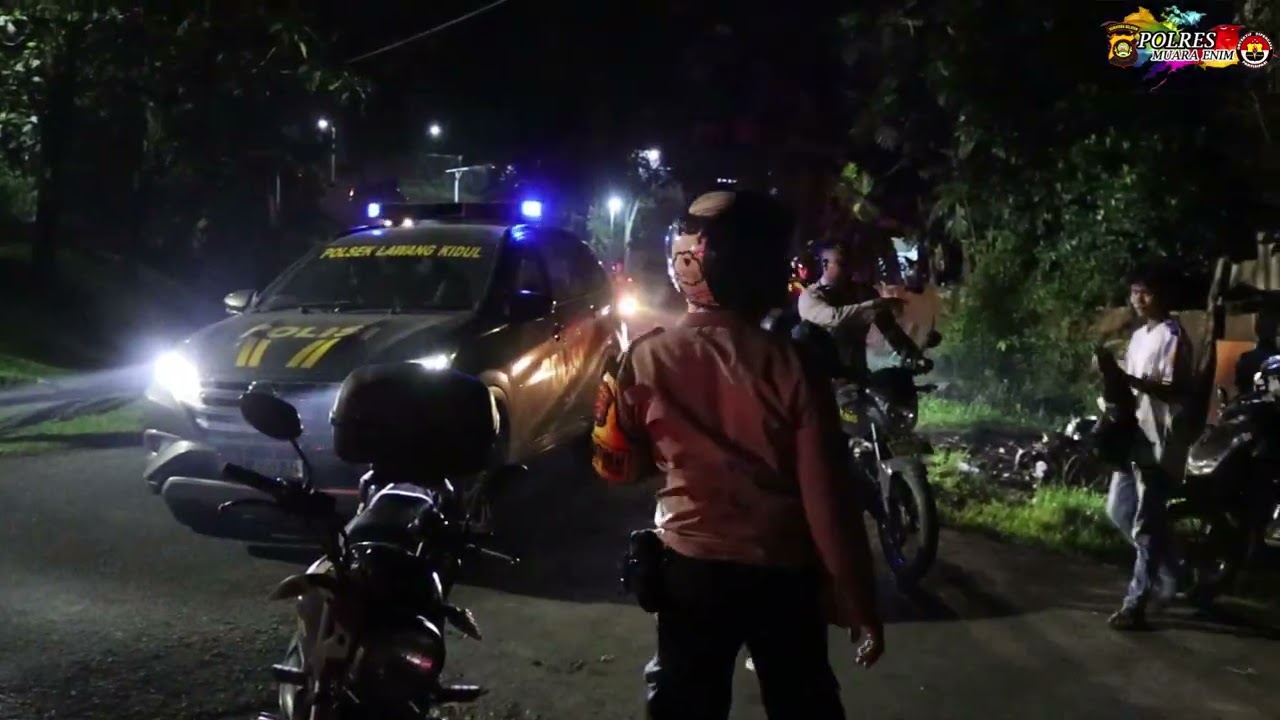 Polsek Lawang Kidul Patroli Gabungan TNI–Polri dan Tripika, Cipta Kondisi Kondusif Selama Ramadhan