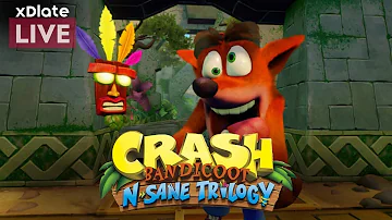 Собираем яблоки в Crash Bandicoot N. Sane Trilogy [xDlate LIVE]