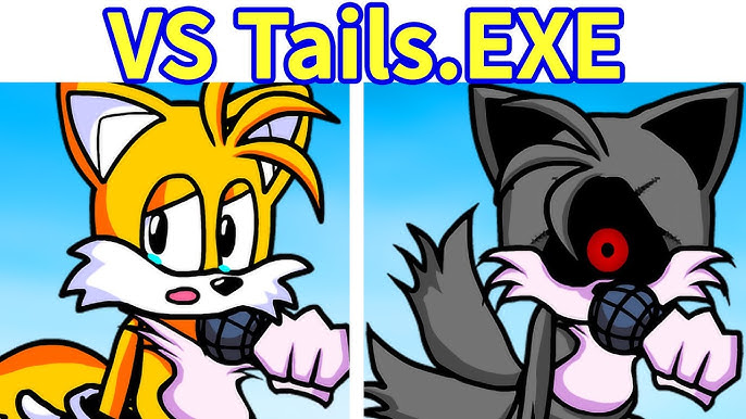 Como Desenhar Tails EXE - Friday Night Funkin' Passo a Passo 