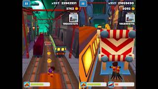 Temple run 2 Vs. Subway surfers Transylvia,Global Run-Gameplay make for children #68 screenshot 5
