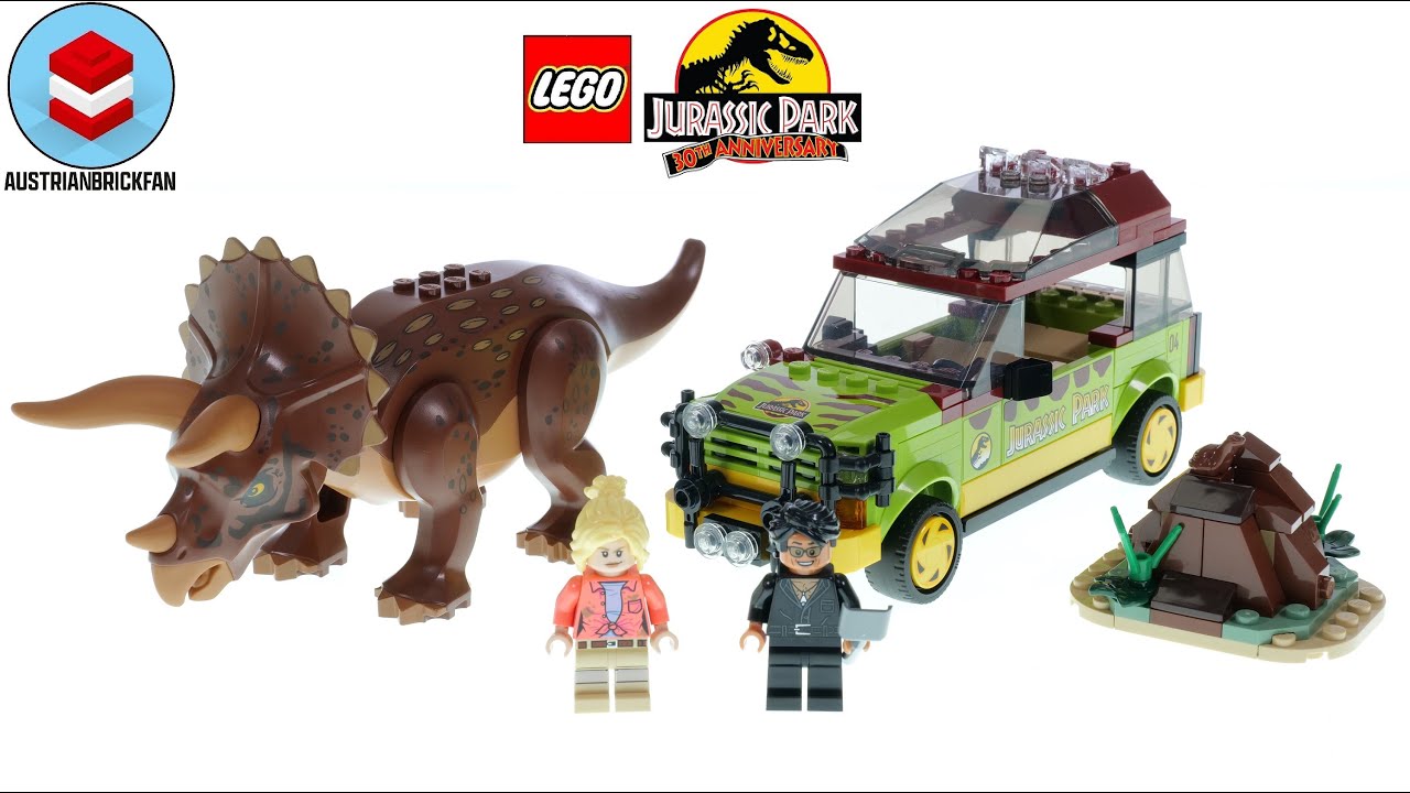 LEGO Jurassic World Triceratops Research 76959