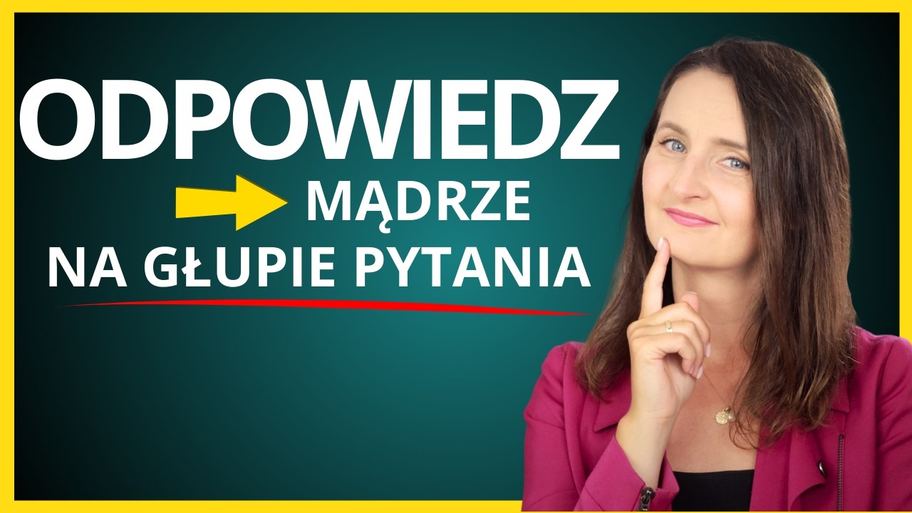 Jak reagować na niestosowne pytania? Najlepszy sposób na głupie pytania