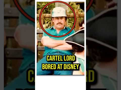 When Pablo Escobar Went To Disney World 😂 #cartel #disney #pabloescobargaviria #shorts