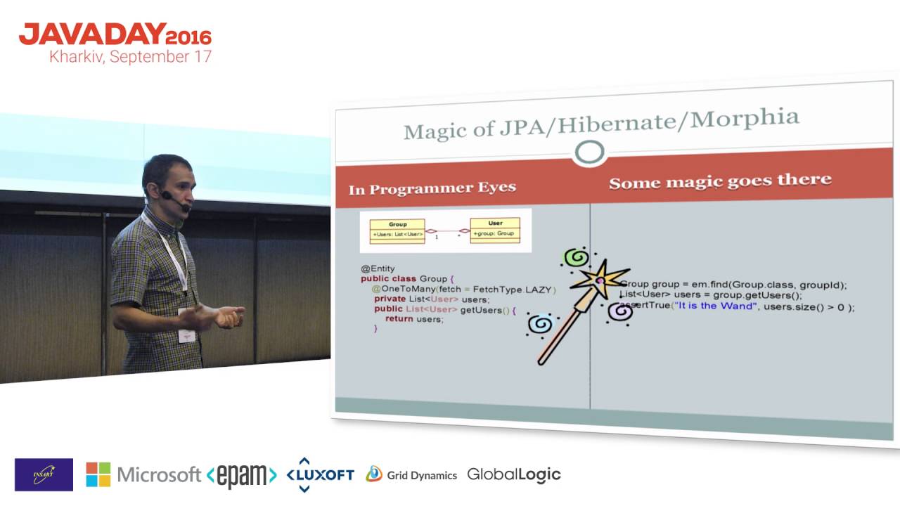 JavaDay Kharkiv 2016: Maksym Voroniy "Magic AOP"