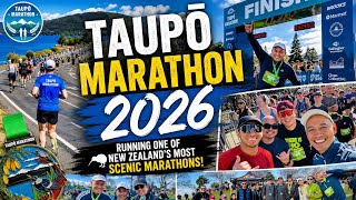 Taupō Marathon 2026 | Running One of New Zealand’s Most Scenic Marathons! 