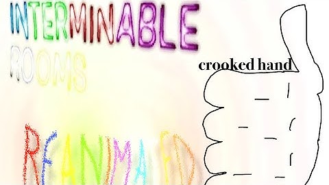 Interminable Rooms but Reanimated! (Part 1 A-Section)