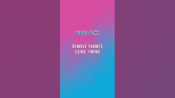 Remove Unwanted Frames in Timing