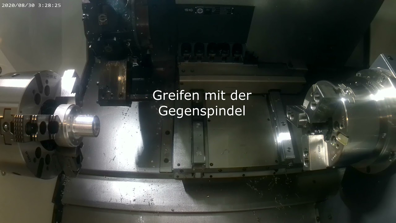 Drehen mit Gegenspindel
