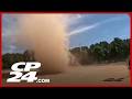 Dust devil interrupts baseball game in South Carolina