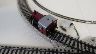 Köf auf Märklin-M-Industriegleis (5120)