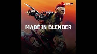 Made In Blender. Game Character Reveal
