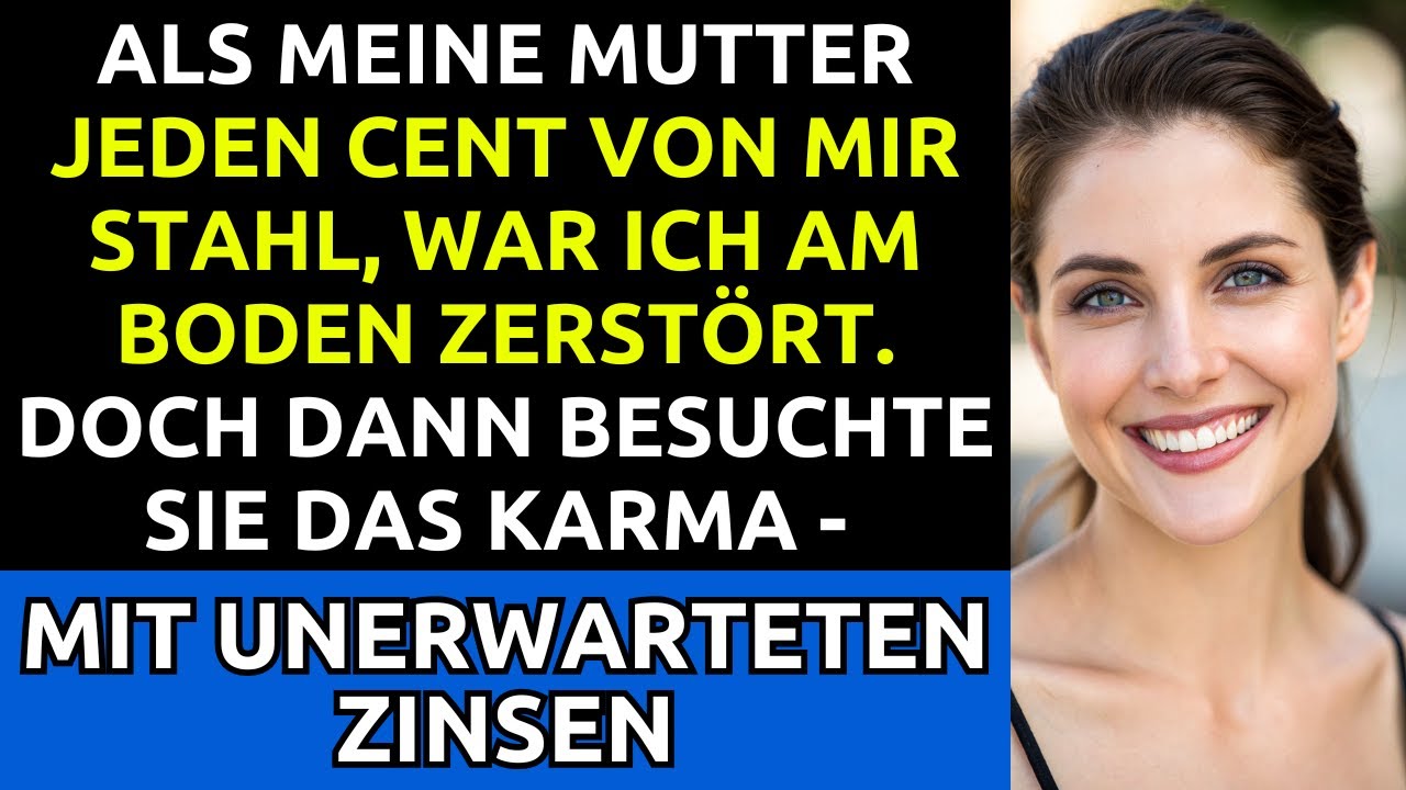Meine Mutter Stahl Mein Erspartes - Das Karma Schlug Zurück