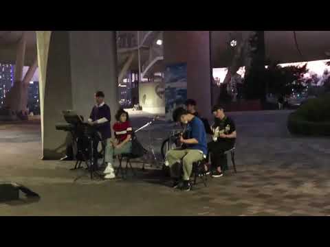 그레이무드 버스킹 헤이헤이 [볼빨간 사춘기 - 여행(cover)] 180906