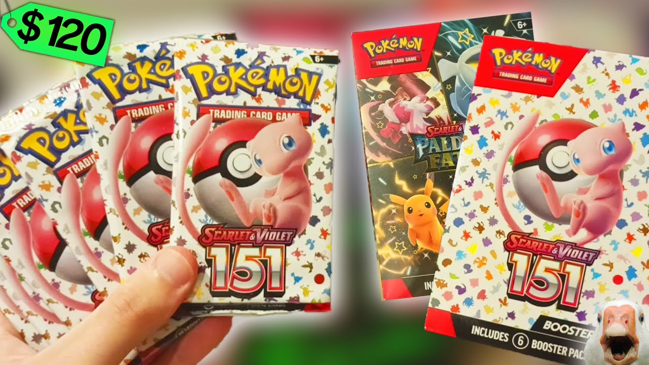 FINALLY Opening Pokemon 151 Booster Packs - YouTube