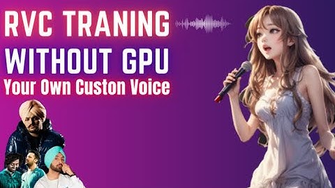 De eenvoudigste manier om je eigen stem te trainen op RVC! GEEN GPU nodig!