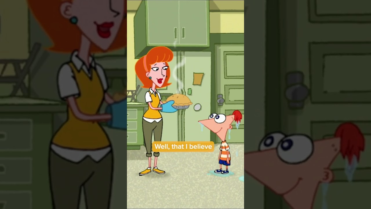 Ferb can never get a word in 😶 PhineasandFerb