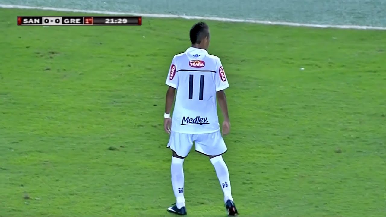 O Dia que Neymar deu uma carretilha e incendiou o jogo contra o Grêmio na Copa do Brasil de 2010