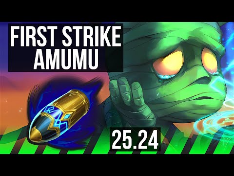 AMUMU vs XIN ZHAO (JGL) | First Strike, 31K damage | KR Master