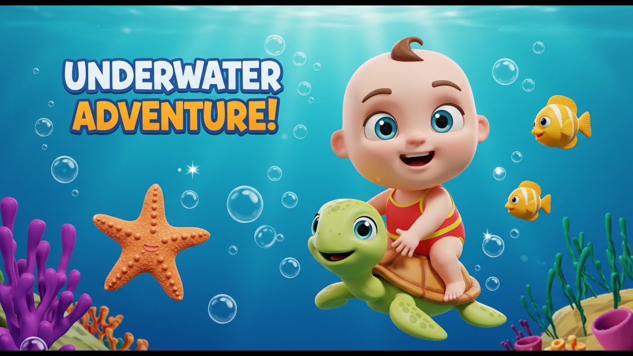 Underwater Adventure Song! - CocoBugs Nursery Rhymes & Kids songs