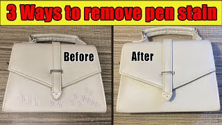 3 Ways to Easily Remove Ball Pen Ink from Your Leather Bag Using Simple Home Solutions