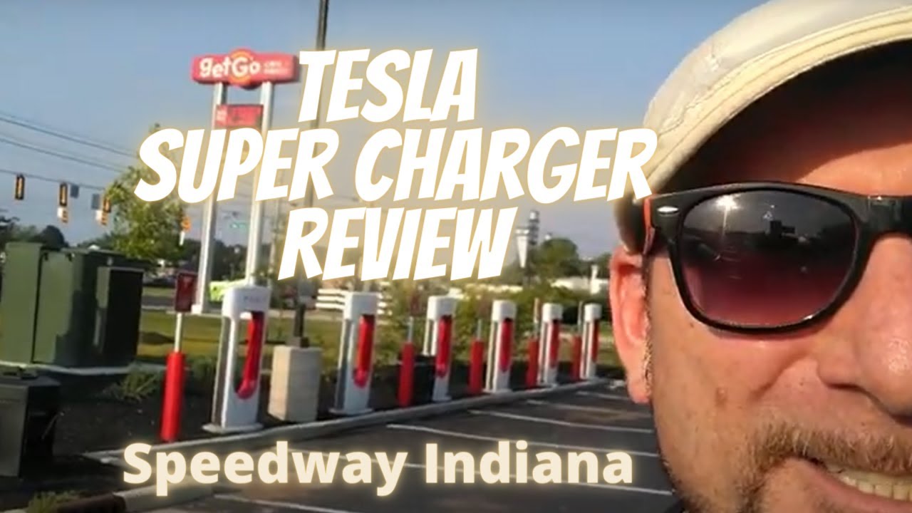 Speedway Indiana Tesla Supercharger Review for Now You Know MAP 3 YouTube