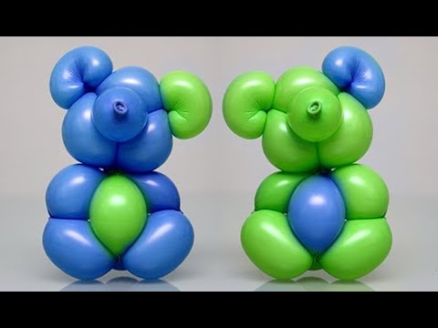 Tuto facile sculpture ballons : Nounourse - YouTube