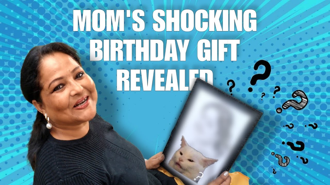 Mom's SHOCKING Birthday Surprise Revealed!🤯 #art #artwork
