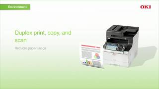 OKI MC573dn Video