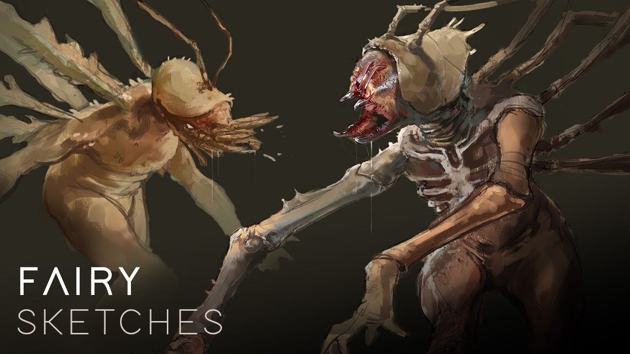 CONCEPT ART Timelapse - FAIRY