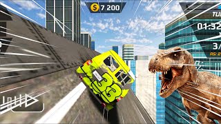 Impossible Car Driving Simulator - Stunt Ramp Shams Car Hit #15 - Best Gameplay (Android iOS) screenshot 4