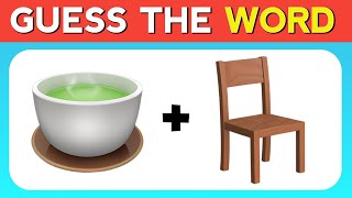 Guess the WORD by Emojis? 🤔 Emoji Quiz | Guess the Emoji