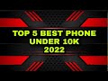 #shorts top 5 mobile under 10000 in 2022 | best phone under 10000 top 5 budget smartphones