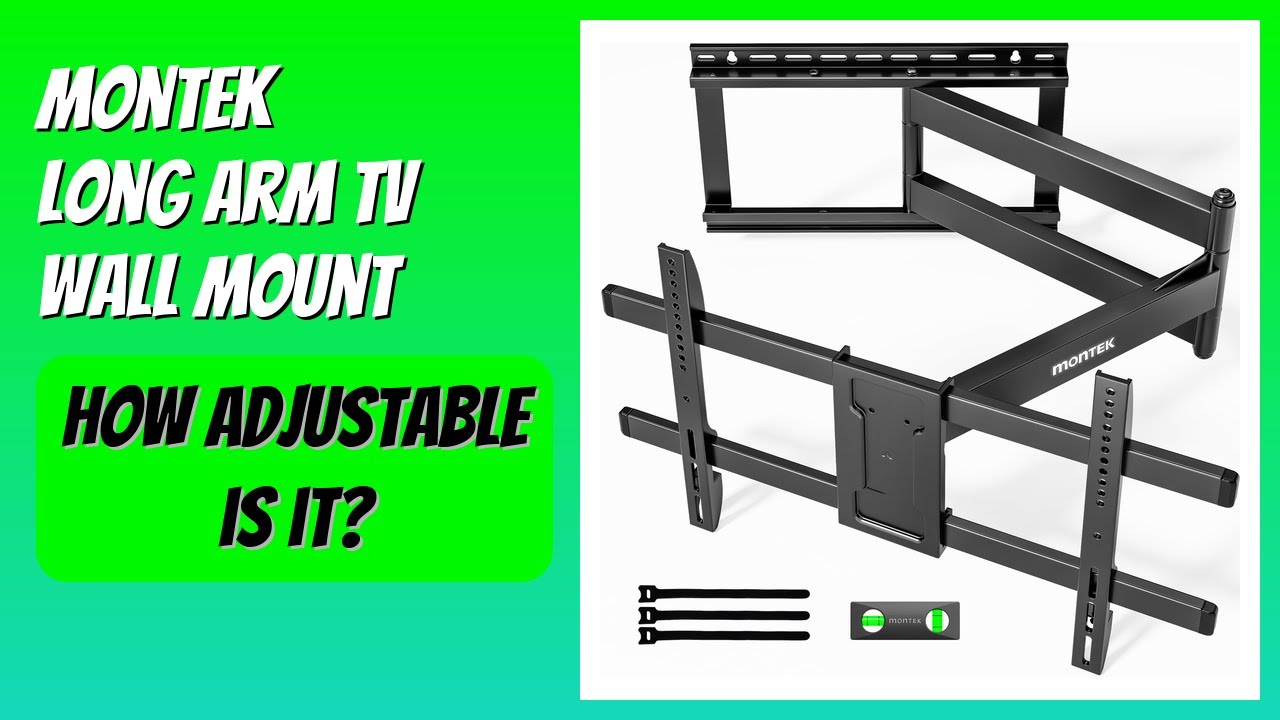 REVIEW (2026): monTEK Long Arm TV Wall Mount. Features