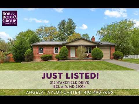312 Wakefield Drive, Bel Air, MD home video tour