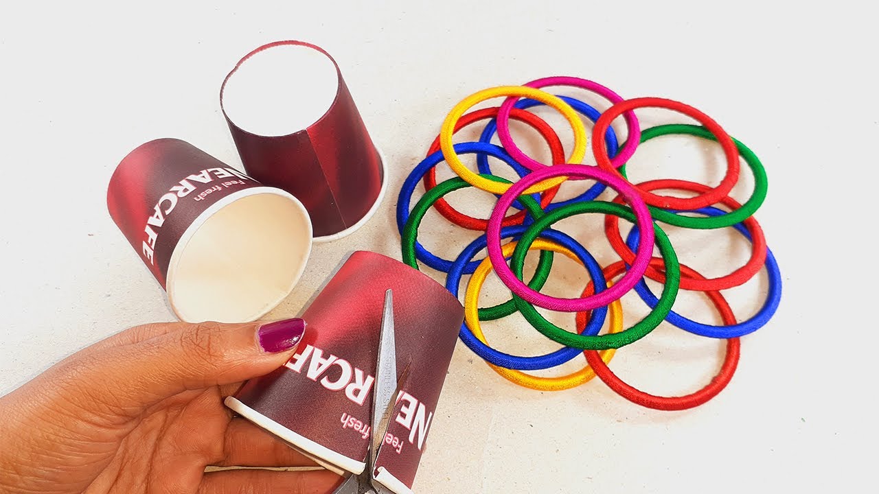 2-unique-simple-wall-decor-ideas-using-craft-paper-and-cotton-bar
