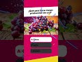 ¿Qué país tiene mayor producción de uva? #quiz #game #trivia