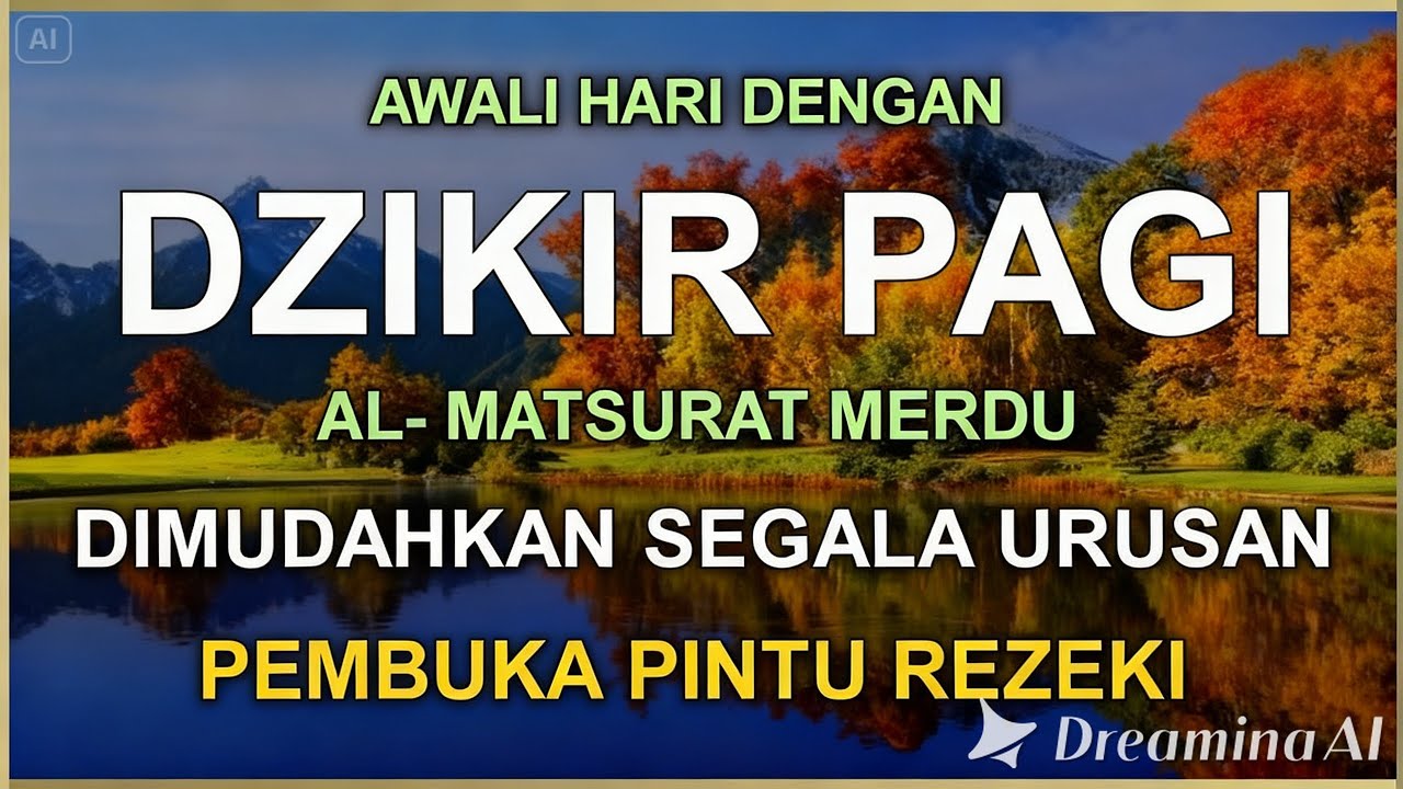 Dzikir Pagi Pembuka Rezeki Paling Dahsyat | Amalan Pagi Agar Hidup Berkah & Lancar