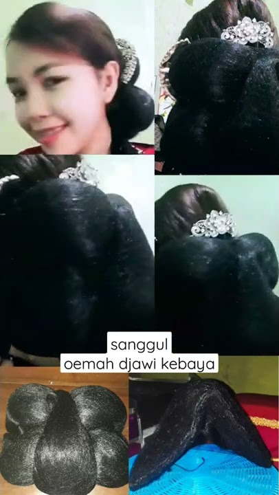 Sinden sanggul Modern Variasi | pesan di oemah djawi kebaya