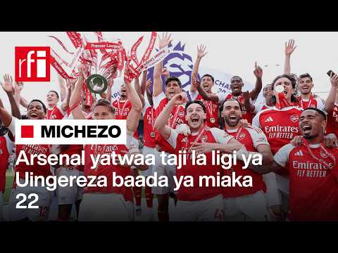 Sports: Arsenal win the Premier League title after 22 years