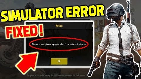 Pubg Mobie Lite Error Fixed Simulator Limit Server Is Busy | PUBG MOBILE LITE Emulator Error Fixed.