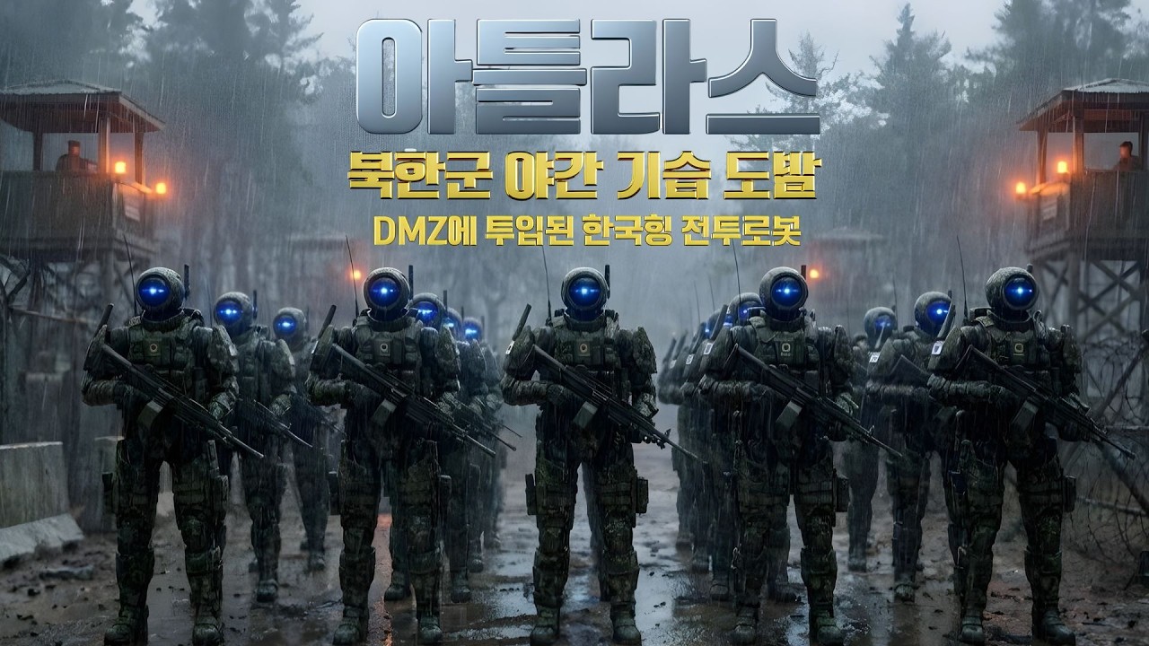 북한 최정예 특수부대 전멸... 휴전선에 등장한 한국군 '괴물 로봇'의 정체!