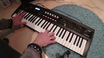 Korg PS60 demo Six Part Layer 13.1.2023