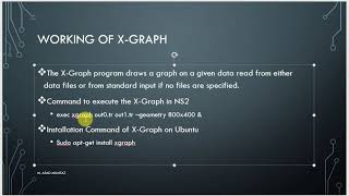 X-Graph in NS2 (Lecture # 9)