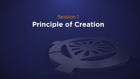 Original Substance of the Divine Principle #1