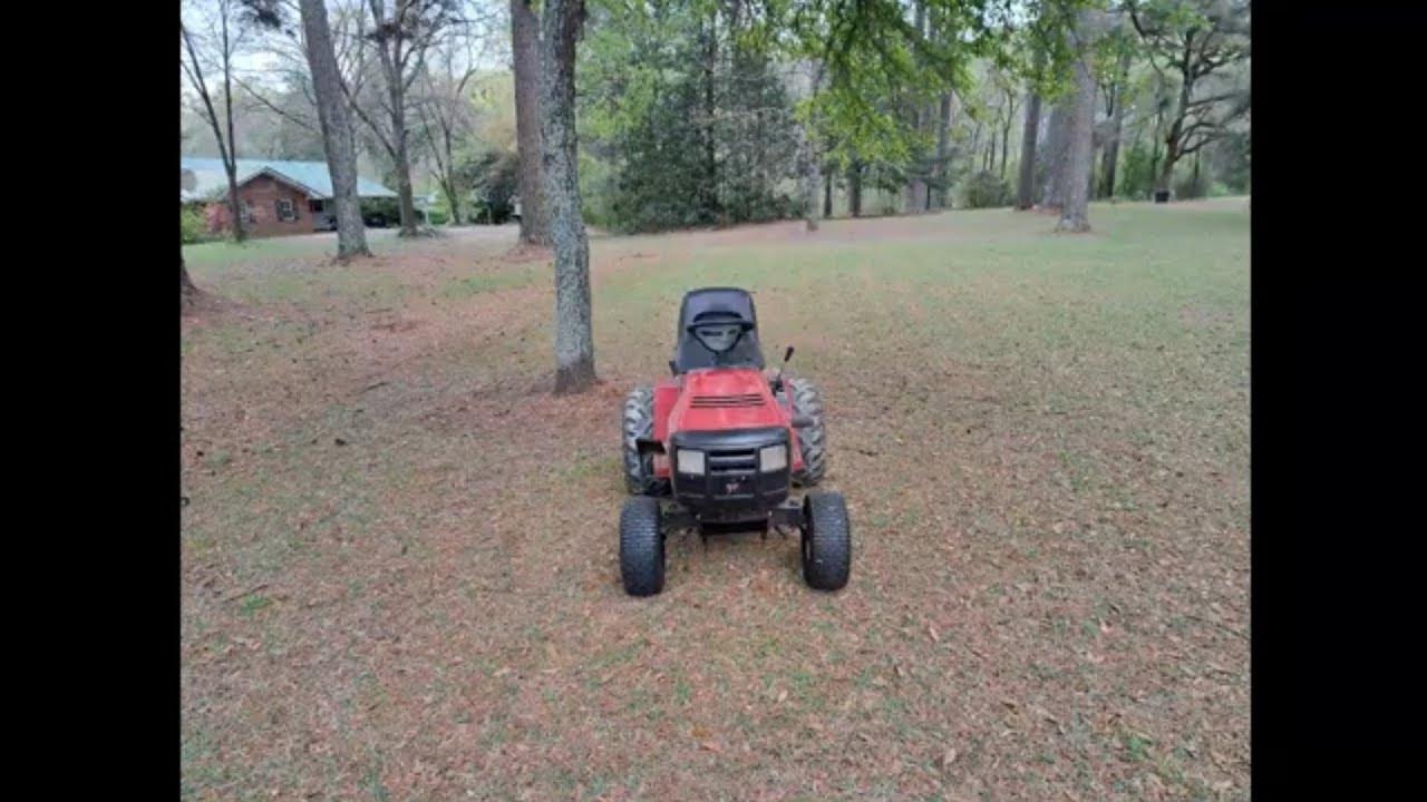 making hubs to mount atv tires and wheels to 50 mower YouTube