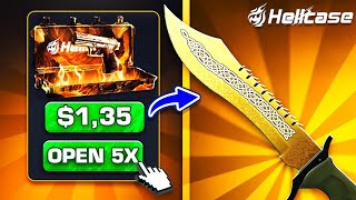 I TRIED THE CRAZIEST CASE BATTLE EVER!(Hellcase Promo Code 2025)