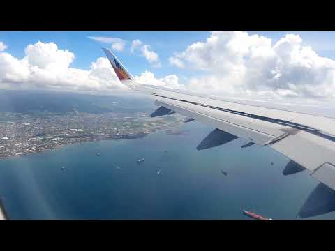 Airplane drops 100 feet in turbulence and passengers scream | Philippine Airlines