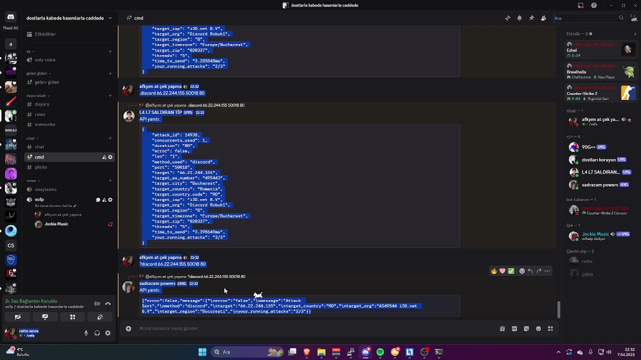 tillah c2 | discord bot c2
