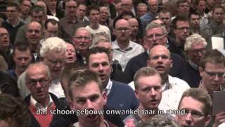 Video thumbnail of "Psalm 93 vers 1, 3 en 4 (ritmisch) | Mannenzang Katwijk"